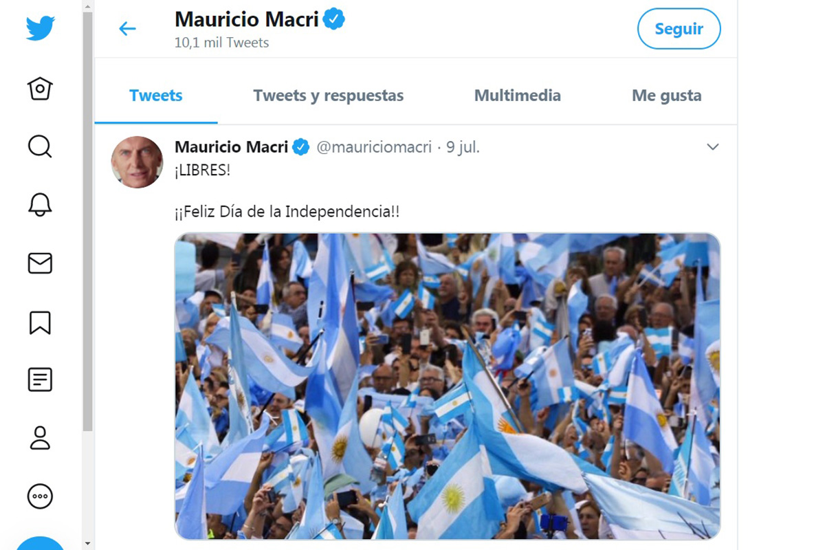 El agitador que quiere un 17 de Octubre de la derecha
