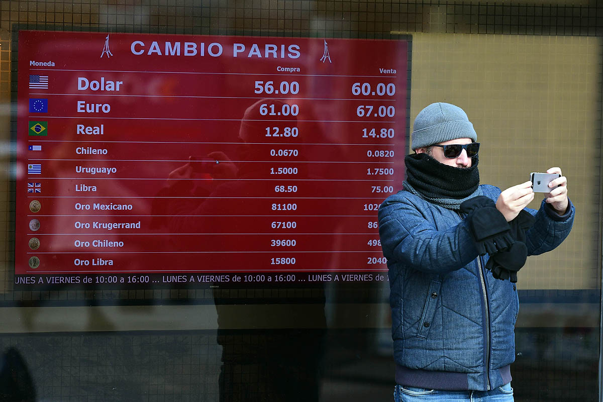 Tras el discurso, el dólar volvió a subir