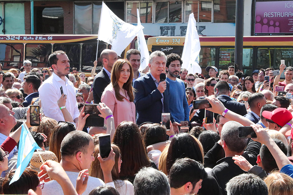 Macri y Vidal, otra vez juntos en un acto oficial: «El Metrobús significa mucho para ustedes»