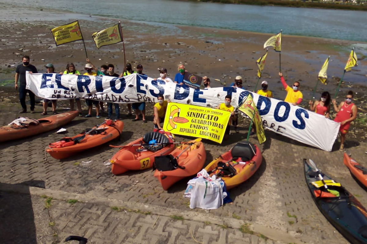 Audiencia histórica: 7000 expositores contra  la privatización del río