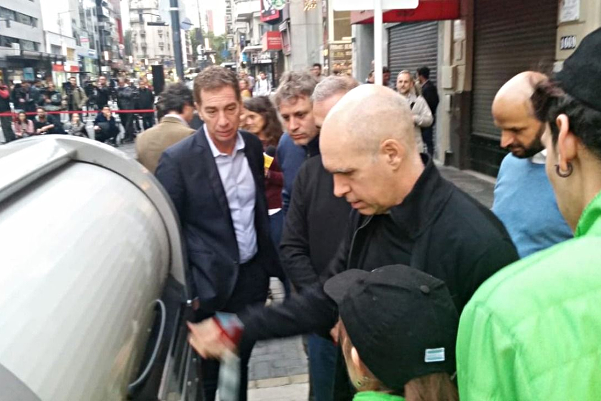 Cartoneros, contra los nuevos contenedores porteños: «Buscan esconder el problema de la pobreza»