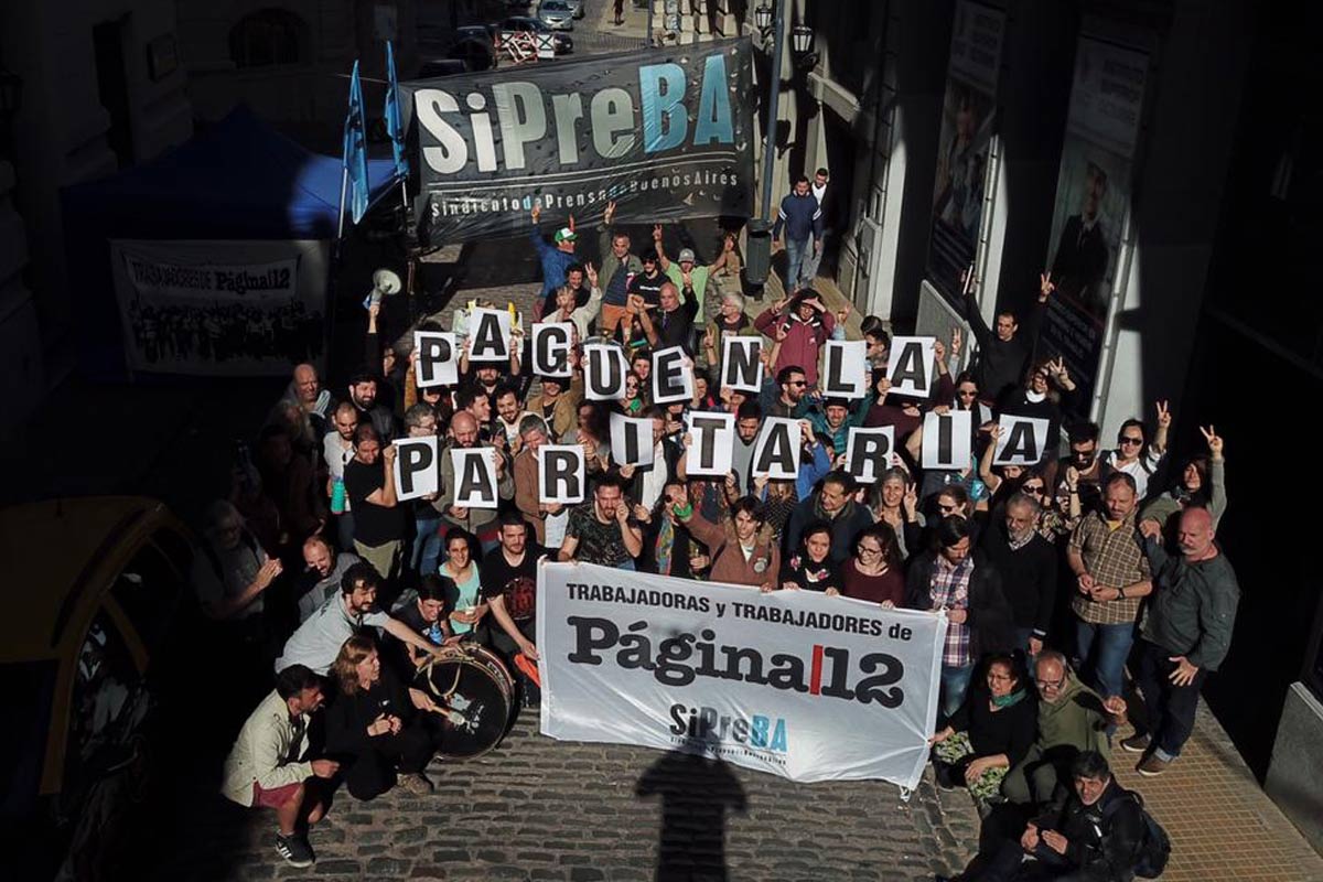 Denuncian persecución gremial en el grupo Octubre