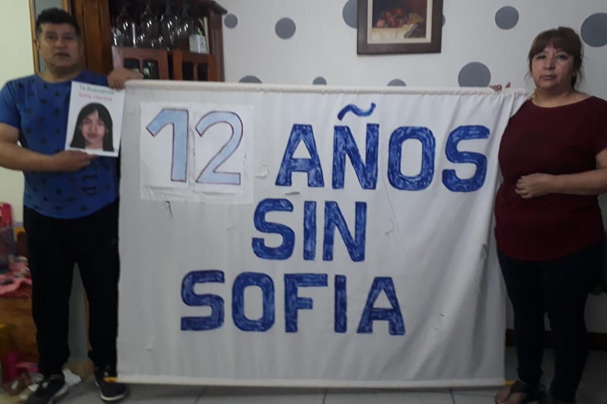 Doce años sin Sofía Herrera: “Es nuestro sueño volver a abrazarla», dice su mamá