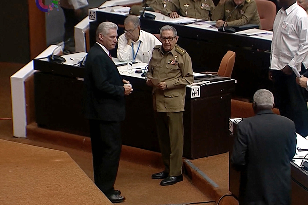 Díaz-Canel fue elegido presidente de la República de Cuba