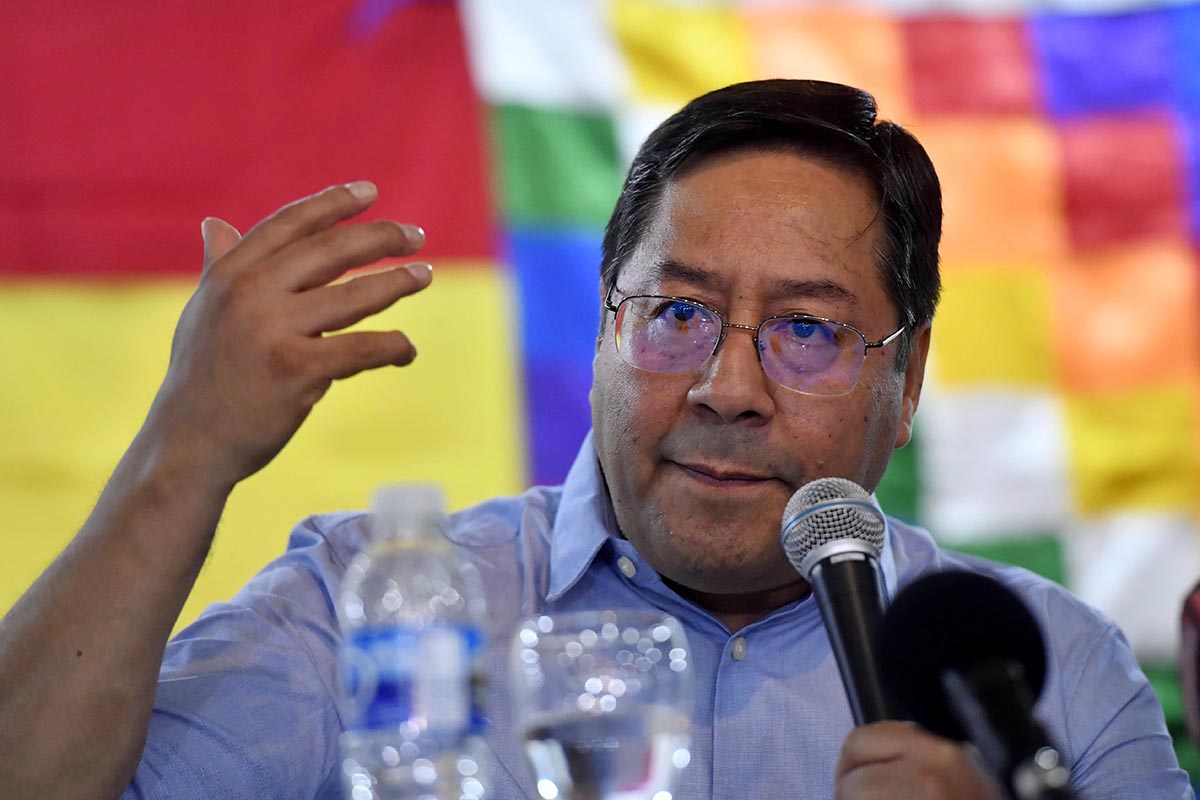 El candidato presidencial del MAS convocó a mantener la unidad para recuperar Bolivia