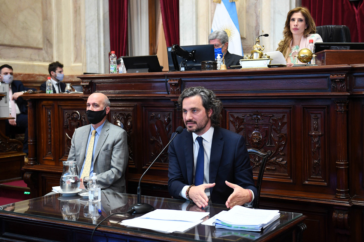 Santiago Cafiero: “Impulsamos un Presupuesto de la recuperación, con fuerte inversión social”