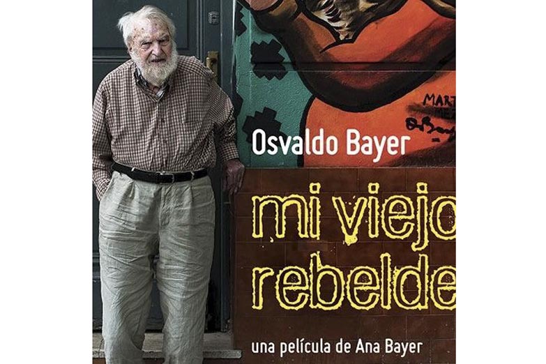 Osvaldo Bayer, según la cámara de su hija