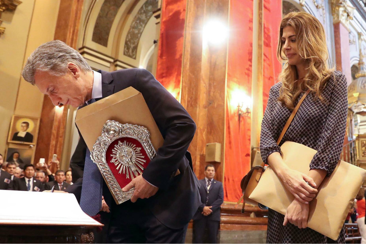 “Mauricio, llevate el rostro de los pobres: ¡son dignos, son argentinos!»