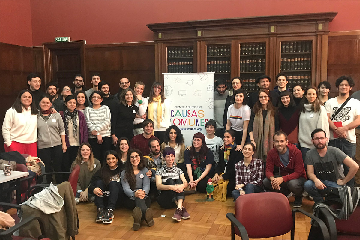 Lanzaron el proyecto Causas Comunes: «Queremos que les candidates asuman compromisos»