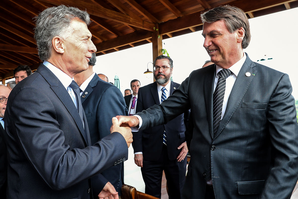 Bolsonaro marca el terreno del Mercosur en espera de Alberto Fernández
