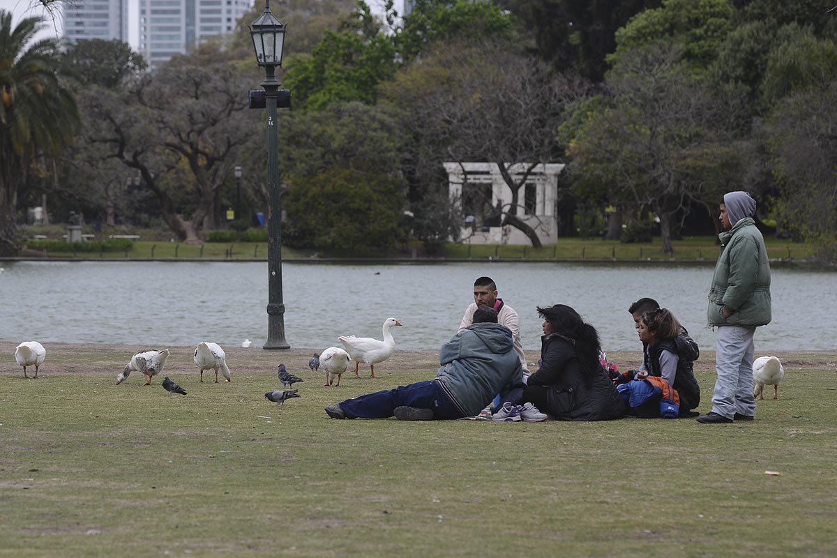 Nubes y calor en invierno: el clima del finde en Buenos Aires