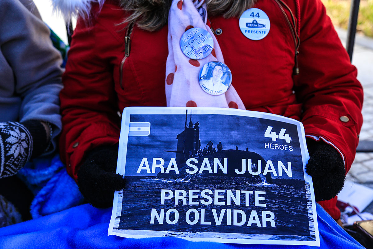 “Una falta de respeto”: repudio de familiares del ARA San Juan al fallo que exculpa a Macri y Aguad