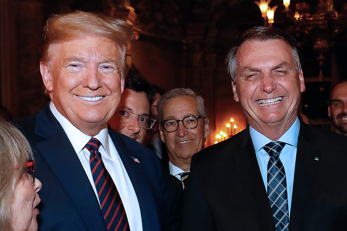 Bolsonaro quiere que gane Trump para evitar que Sudamérica “camine hacia la izquierda”