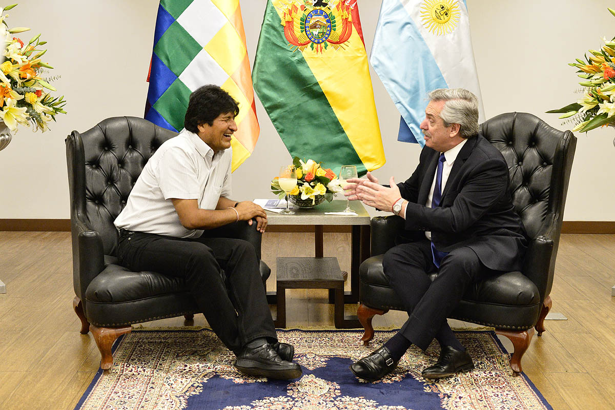 Alberto ofrecerá asilo a Evo Morales cuando asuma