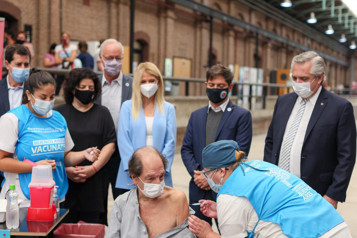 La provincia de Buenos Aires llegó al millón de vacunados contra el Covid-19