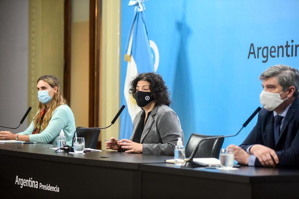 Vizzotti: “En estas próximas tres semanas necesitamos bajar la transmisión”