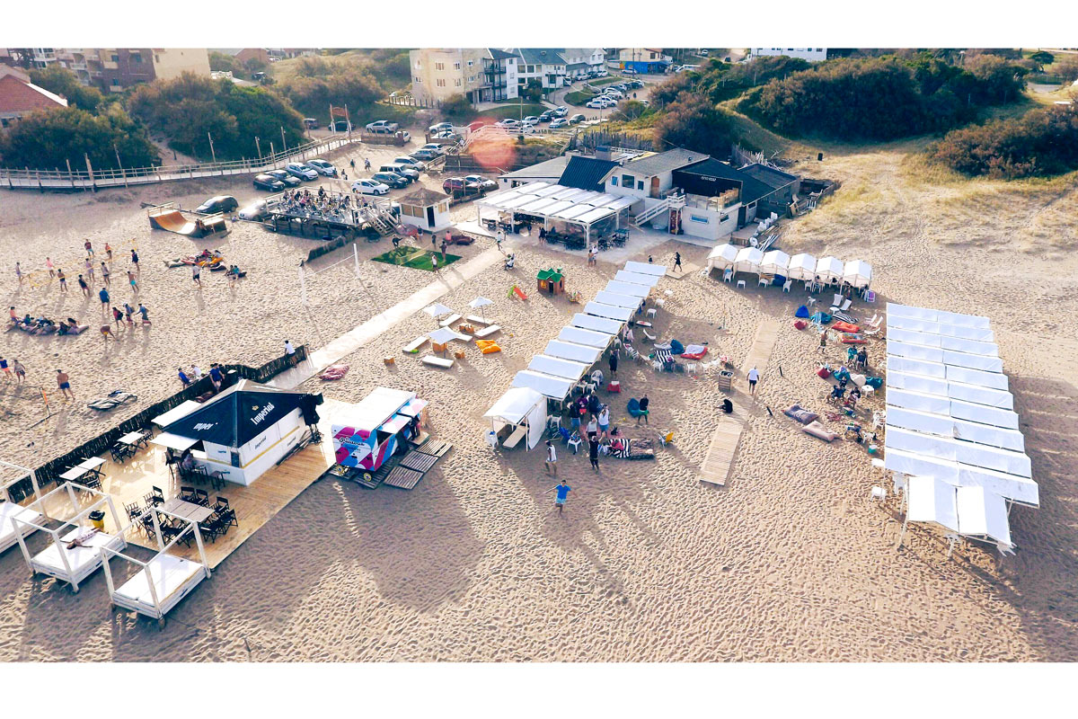 La Costa Atlántica pierde dos metros de playa por año