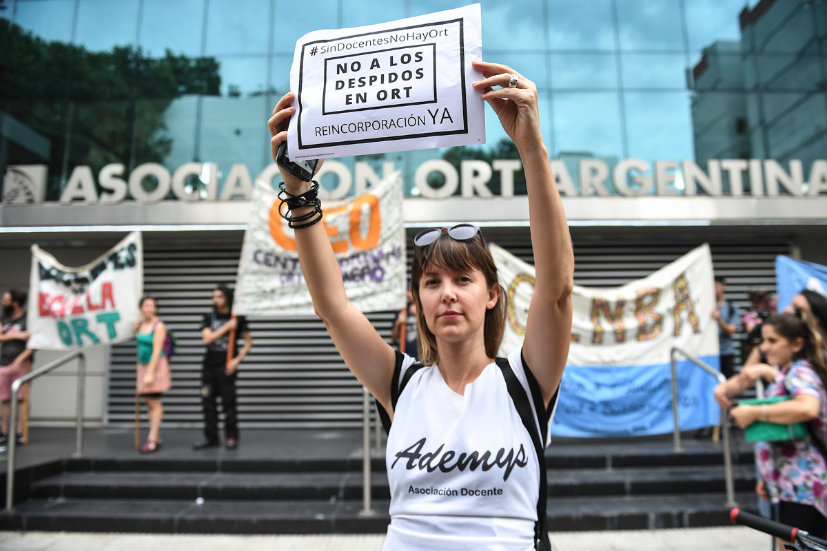 Declaración del Centro de Estudiantes de la ORT sede Almagro