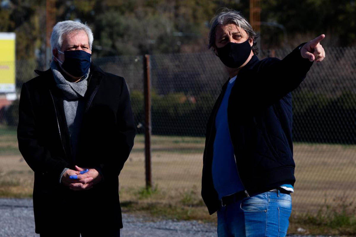 Claudio Ferreño reconoció la importancia de programas sociales como el «Platense Ayuda»