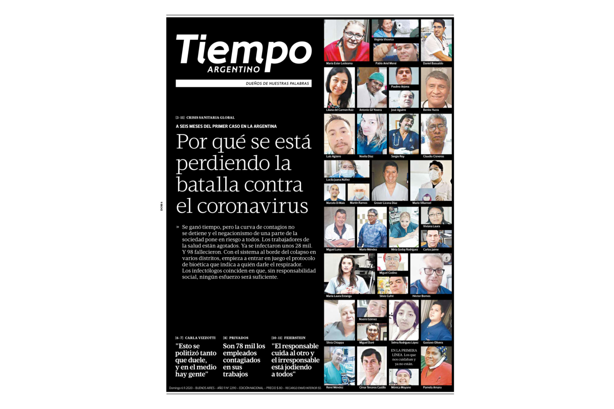 Un homenaje, una denuncia, un pedido de auxilio