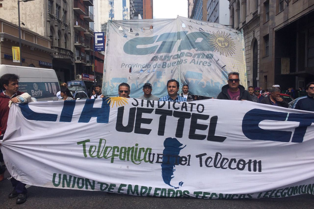 En su día, Telefónicos reclamaron en el Congreso por bonos adeudados desde la privatización menemista