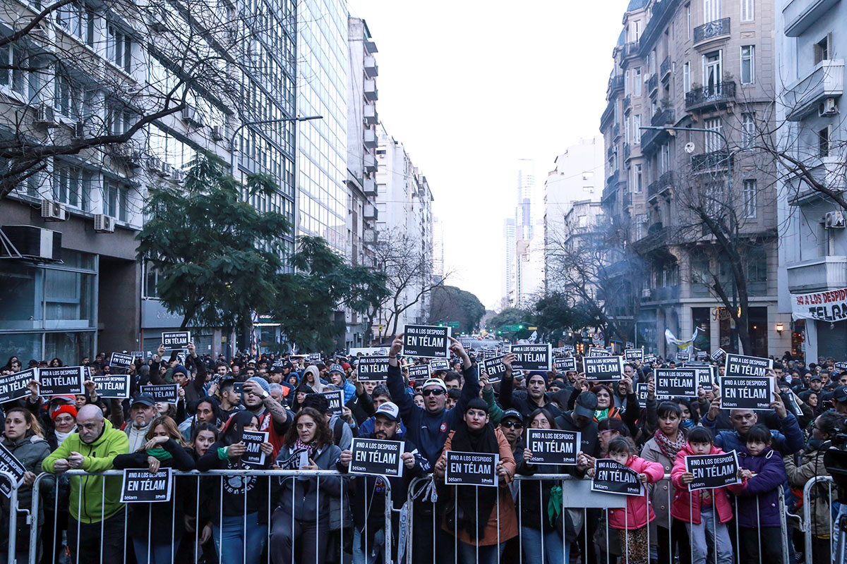 Archivaron una causa contra los trabajadores de Télam