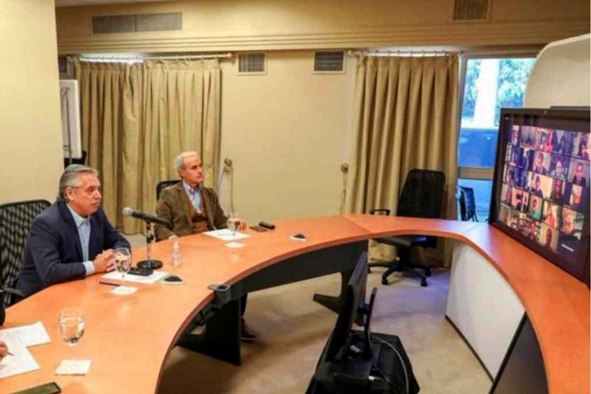 Alberto se sumó a la reunión del Grupo de Puebla y llamó a la unidad del progresismo en la región