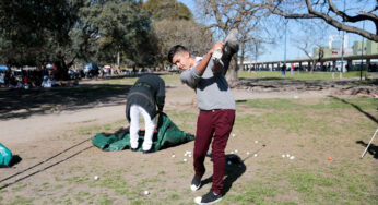 Una clase de golf con Dylan Reales y su anécdota con el Bichi Borghi