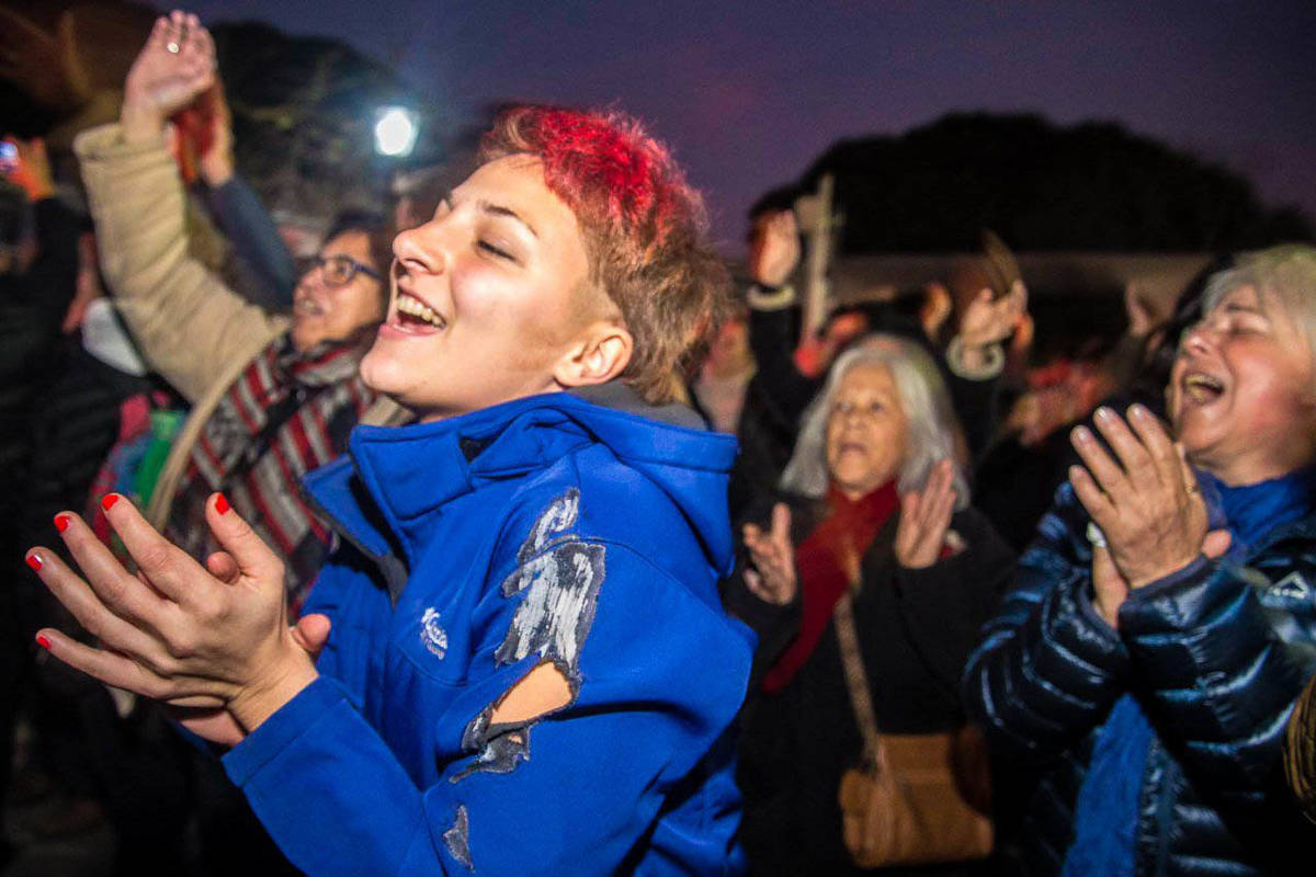 Al ritmo de la cumbia, los porteños volvieron a bailar #SiVosQuerés