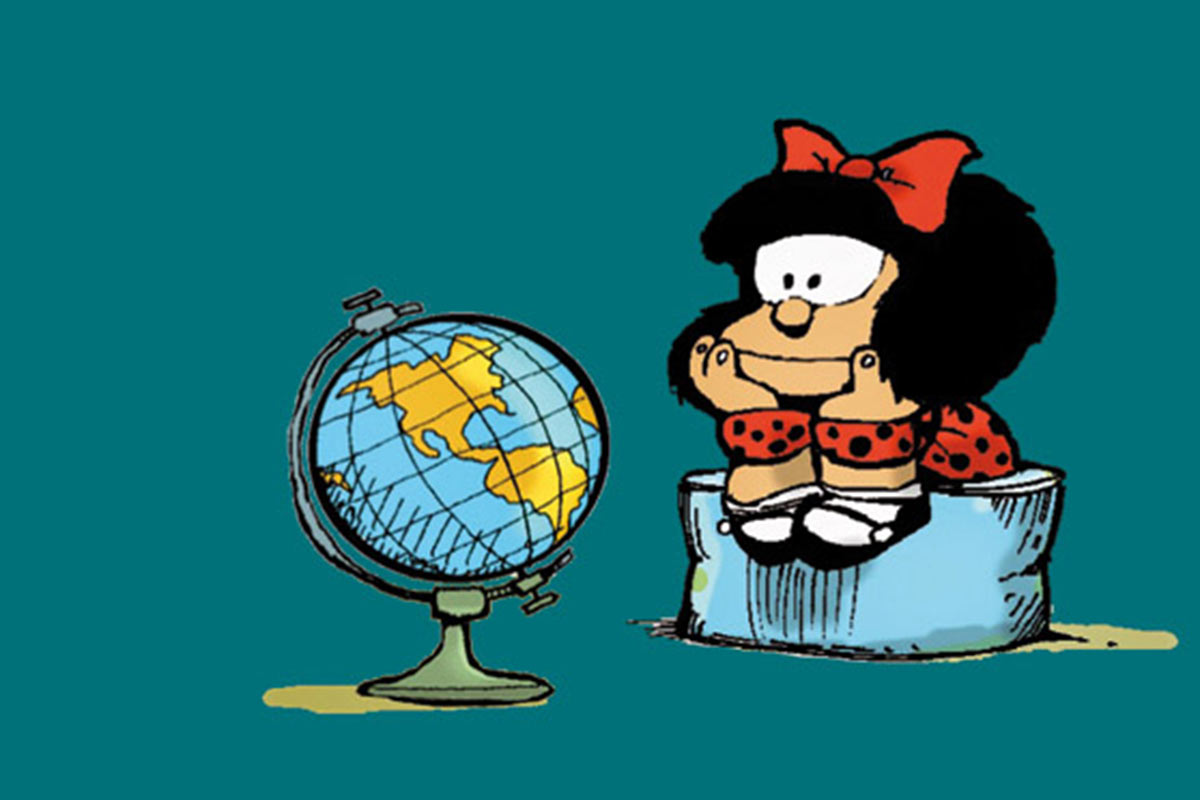 Cuatro Mafaldas, millones de Mafaldas