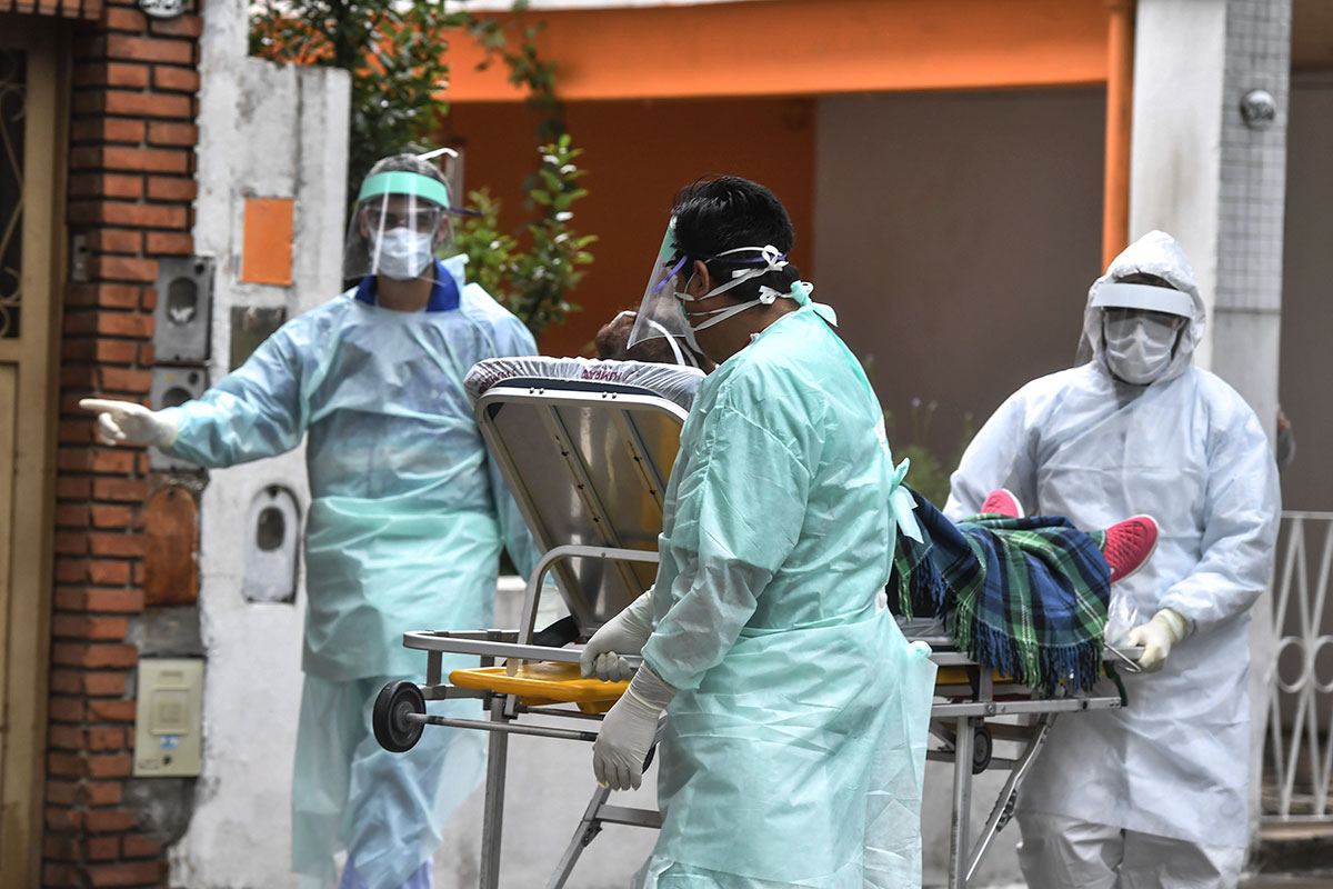 Coronavirus: otros cinco muertos y la cantidad de contagiados llegó a 4003