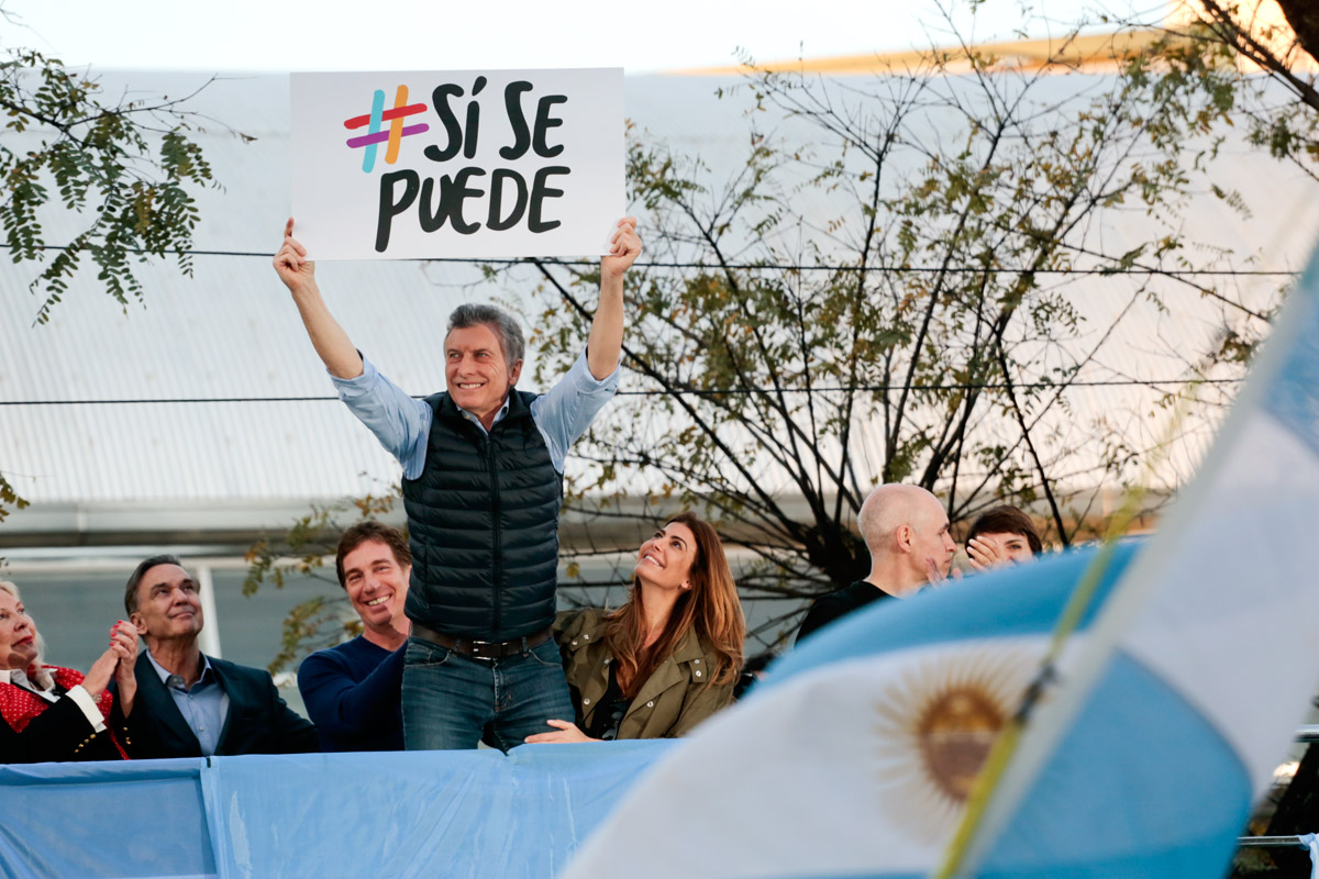 Macri se prepara para su manifestación de despedida