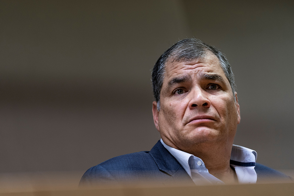 Condenaron a 8 años de prisión y 25 de inhabilitación política a Rafael Correa