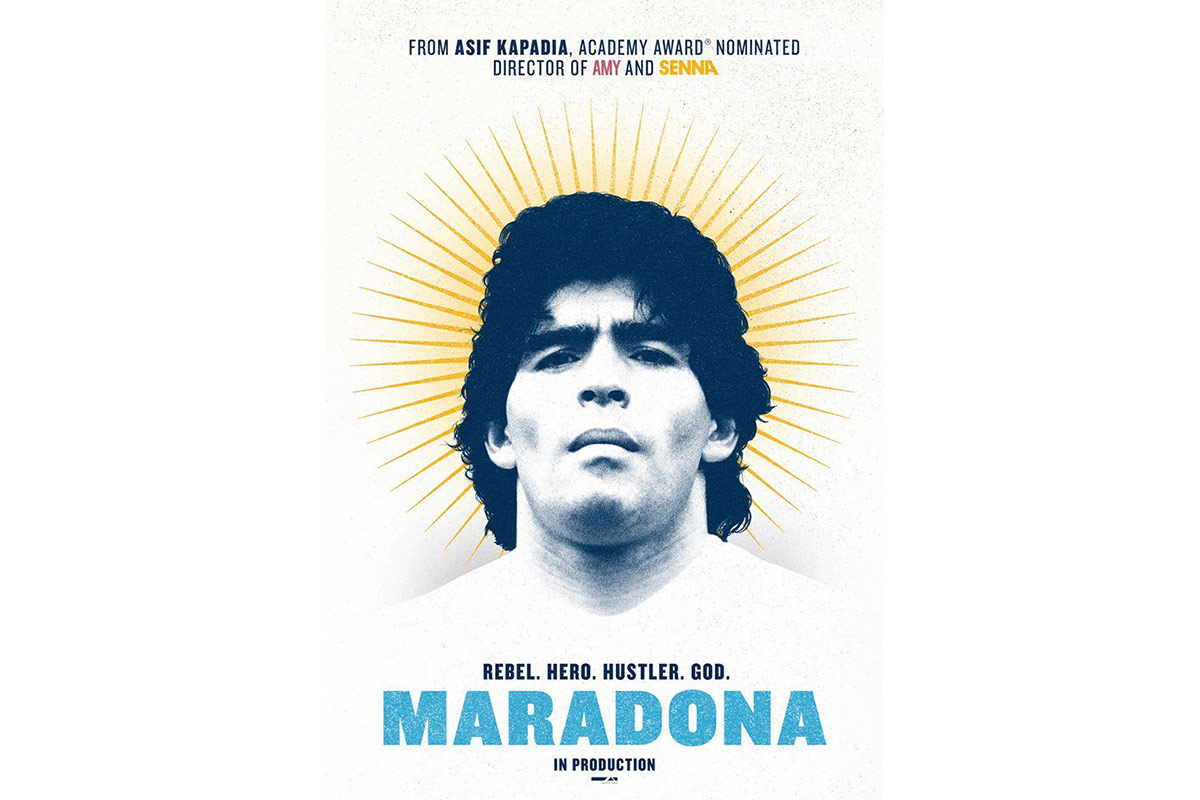 Se conoció el segundo trailer de la película de Maradona