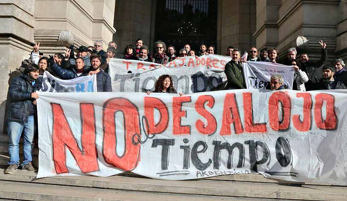 Campaña contra el desalojo de Tiempo