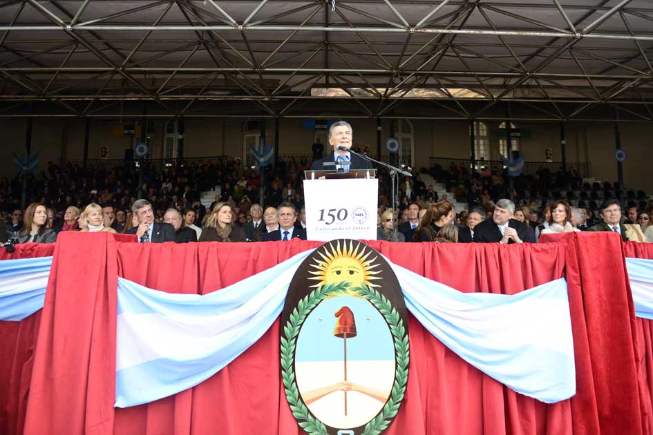 El presidente celebró con La Rural una transferencia de 128 mil millones de pesos