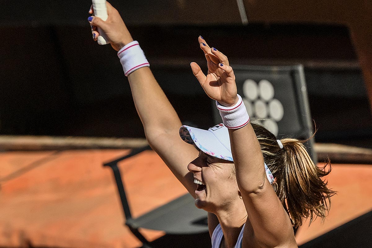 Histórico: Nadia Podoroska dio el batacazo y eliminó a Serena Williams