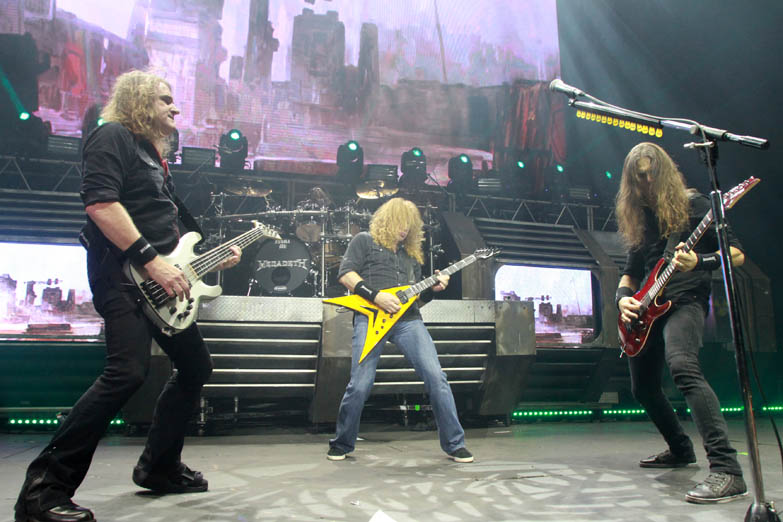 Megadeth sonó en Buenos Aires