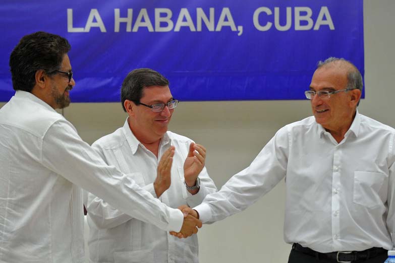 Histórico acuerdo entre las FARC y el gobierno colombiano
