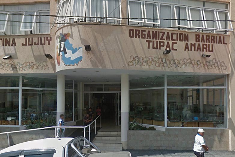 Allanaron la sede de la Tupac Amaru en Jujuy