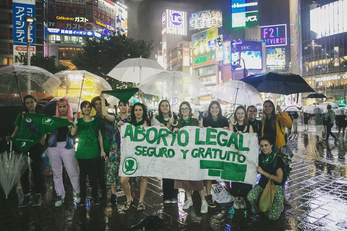 El mundo fue un pañuelo verde por la lucha de las argentinas