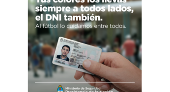 A la cancha con documentos