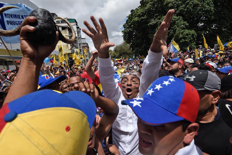 Venezuela volvió a movilizarse, a favor y en contra del gobierno