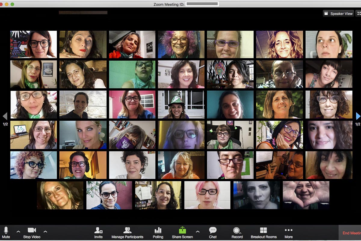 Una red de autocuidados feministas se activó en cuarentena para asistir a personas vulnerables
