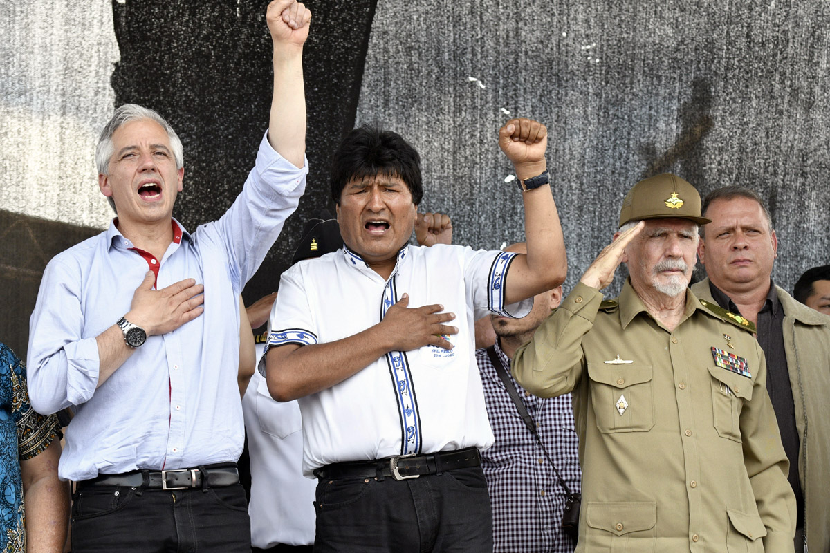 La derecha boliviana reclama que EE UU evite la continuidad de Evo