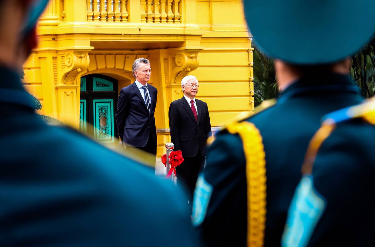 En Vietnam, Macri pidió profundizar la «asociación integral» entre ambos países
