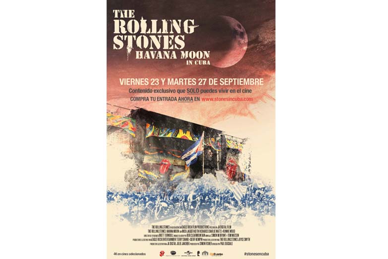 Llega a los cines el nuevo film de los Rolling Stones