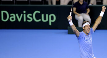 Del Potro sorprendió a Murray y tuvo su revancha en la Davis