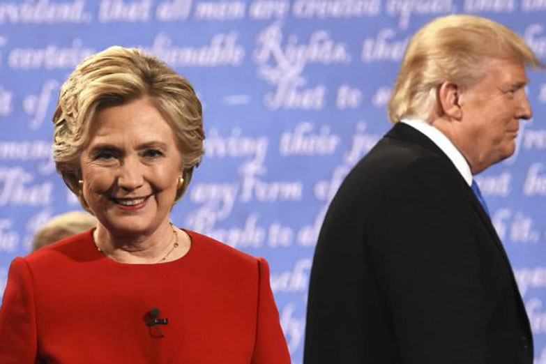 Clinton vs Trump: áspero debate sin un vencedor claro