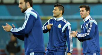 Jugar sin Messi, el desafío de Agüero e Higuaín
